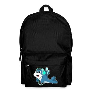 Musique casque Delfin - Sac à dos - noir - Devant