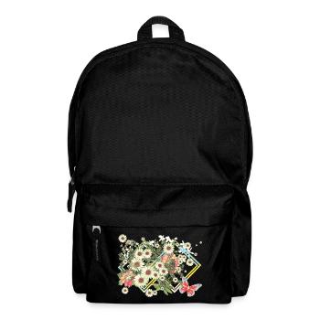 Fleurs Fleurs - Sac à dos - noir - Devant