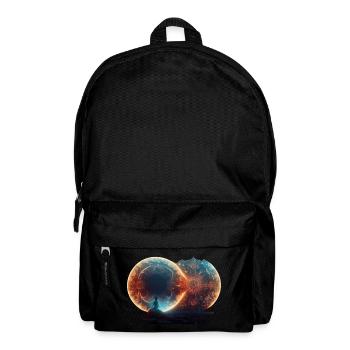 Portal2portal - Rucksack - Schwarz - Vorne