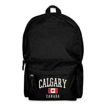 Calgary Kanada Vintage - Rucksack - Schwarz - Vorne