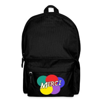 MAÎTRESSE. MERCI. MERCI MAÎTRESSE - Sac à dos - noir - Devant