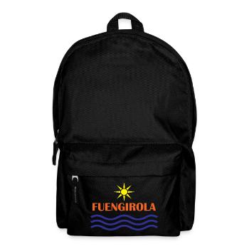 Fungirola Sun and Wave Design - Backpack - black - Front