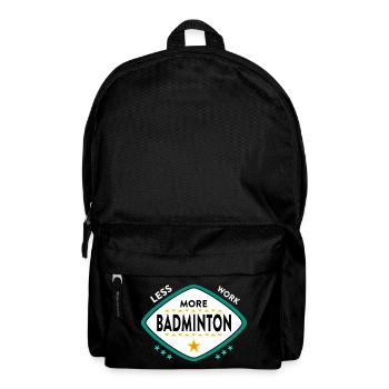 Badminton Badminton Sports - Backpack - black - Front