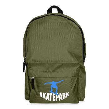 SKATEPARK - Rucksack - Olivgrün - Vorne