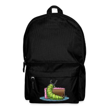 Gâteau à la chenille - Sac à dos - noir - Devant