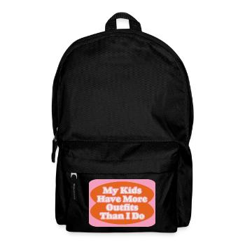 Tenue Battle Maman vs Enfants - Sac à dos - noir - Devant