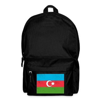 Drapeau de l’Azerbaïdjan – Fierté et identité nationale - Sac à dos - noir - Devant