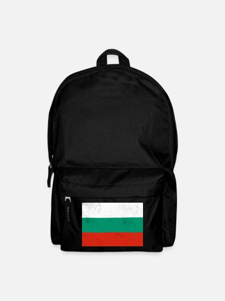 Flag of Bulgaria - Backpack - black