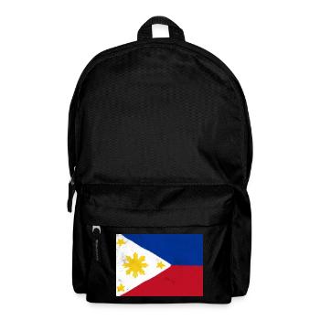 Flagge der Philippinen – ein Symbol der Einheit - Rucksack - Schwarz - Vorne
