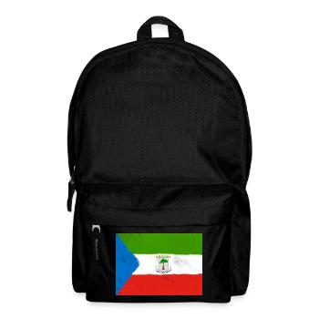 Drapeau de la Guinée équatoriale - Sac à dos - noir - Devant