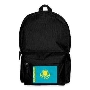 Flag of Kazakhstan - Backpack - black - Front