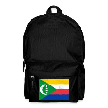 Flag of the Comoros - Backpack - black - Front