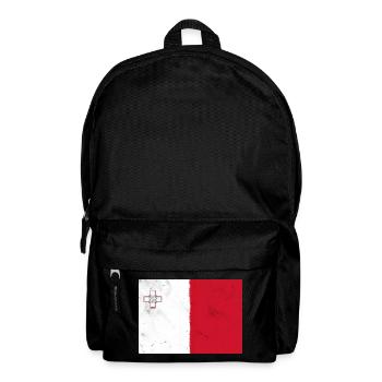 Drapeau de Malte - Sac à dos - noir - Devant