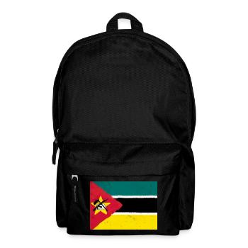 Flag of Mozambique - Backpack - black - Front