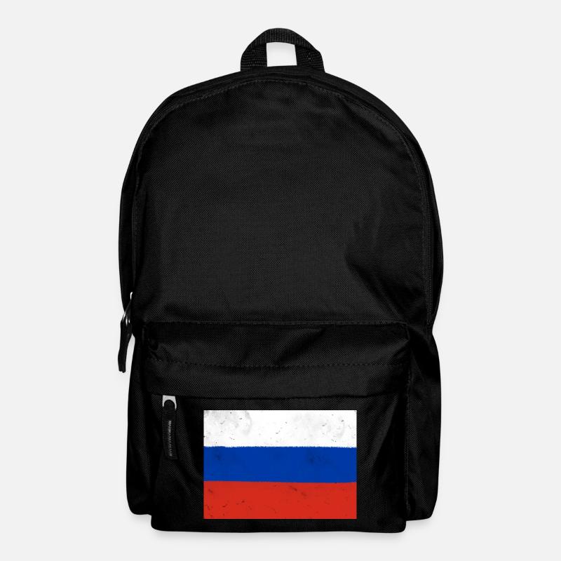 Drapeau de la Russie - Sac à dos - noir