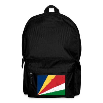 Flagge der Seychellen - Rucksack - Schwarz - Vorne
