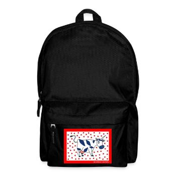 BAVARIAN UNICORN - Herzen - Rucksack - Schwarz - Vorne