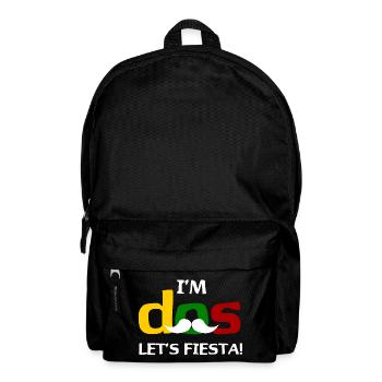 I'm Dos Let's Fiesta - Rucksack - Schwarz - Vorne