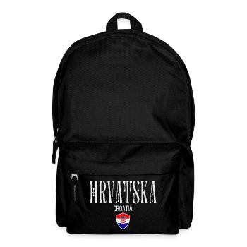 Originally from Croatia, born in Croatia - Backpack - black - Front