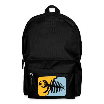 Fossile de poisson - Sac à dos - noir - Devant