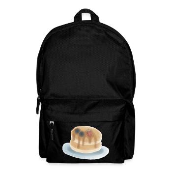 Süße Beeren Pfannkuchen Illustration - Rucksack - Schwarz - Vorne