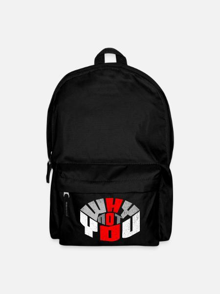 WHY NOT YOU – Design Streetwear motivant - Sac à dos - noir