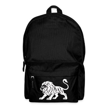 Silhouette de tigre - Sac à dos - noir - Devant