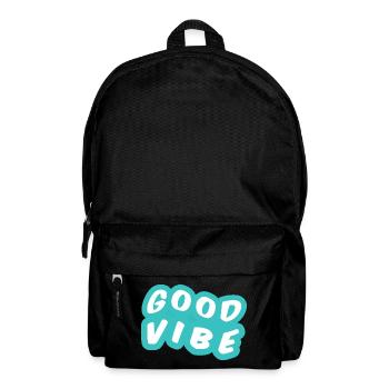 Bonne Vibe Turquoise - Sac à dos - noir - Devant