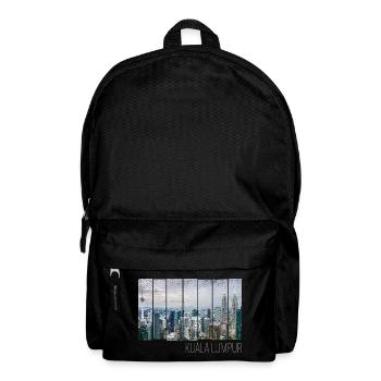 Kuala Lumpur City Malaysia Skyline Souvenir - Rucksack - Schwarz - Vorne