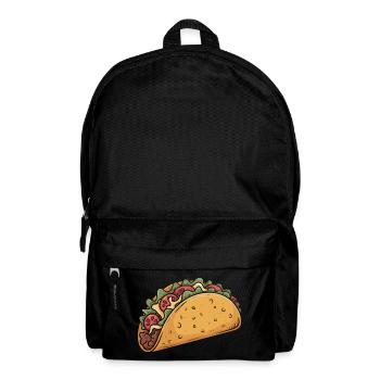 Cartoon Taco Fiesta - Rucksack - Schwarz - Vorne