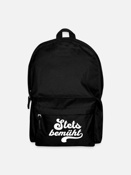 Stets Bemüht - Rucksack - Schwarz