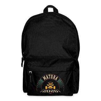 Matura 2026 (Maturant / Zieleinfahrt / 4C) - Rucksack - Schwarz - Vorne