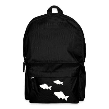 Pisces Tropical Fish Silhouette - Backpack - black - Front