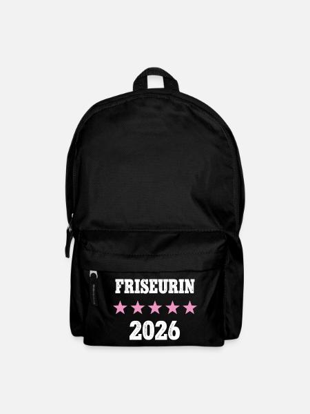 Hairdresser 2026 New Job Work Training Apprenticeship - Backpack - black