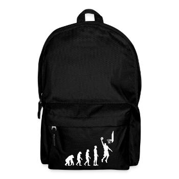 Basketball Dunk Evolution Motif - Backpack - black - Front