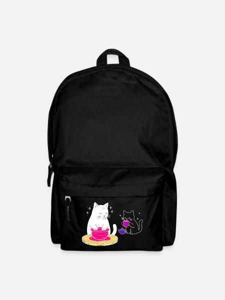 Artisan Cat Life – From Wheel to Tea - Backpack - black
