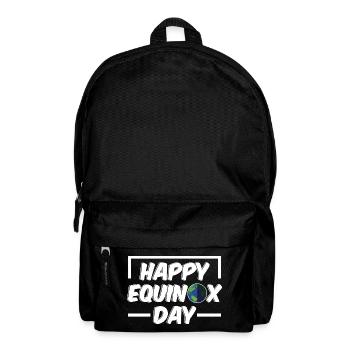 Happy Equinox Day Easter Ostara - Backpack - black - Front