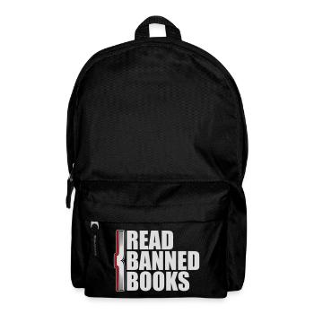 Read Banned Books Verbotene Bücher Lesen Freiheit - Backpack - black - Front