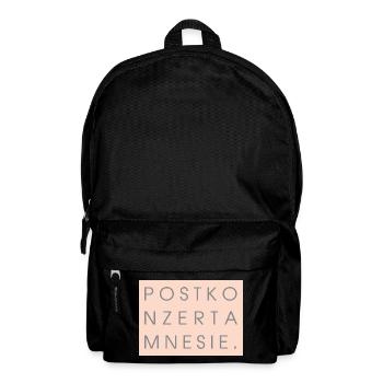 Postkonzertamnesie  - Rucksack - Schwarz - Vorne