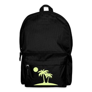 Palm Island at the Circle of the Sun - Backpack - black - Front
