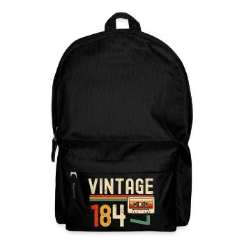 Vintage 84 Cassette Retro - Backpack - black - Front