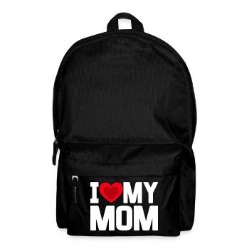 J’aime ma mère - Sac à dos - noir - Devant