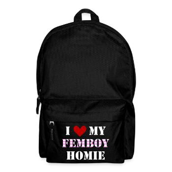 Inscription drôle mon pote Femboy - Sac à dos - noir - Devant
