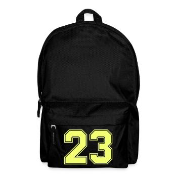 Neon 23 Retro Bold - Rucksack - Schwarz - Vorne