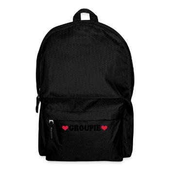 Groupie - Band - Rucksack - Schwarz - Vorne