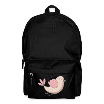 Vogel - Rucksack - Schwarz - Vorne
