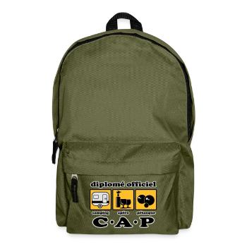 Camping Aperitif Schalen flex - Rucksack - Olivgrün - Vorne