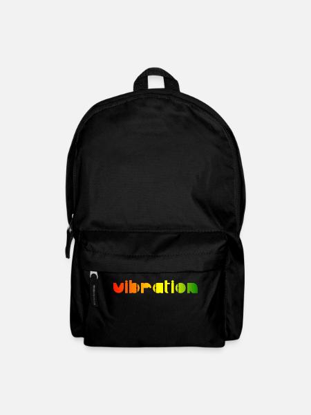 Vibration - Reggae - Rucksack - Schwarz