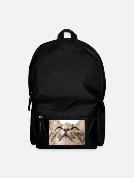 Katzengesicht von Minka - Rucksack - Schwarz