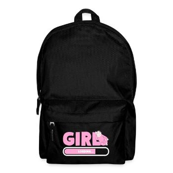 BABY GIRL LOADING Parents Grossesse - Sac à dos - noir - Devant